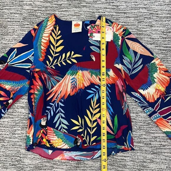 NWT ANTHROPOLOGIE FARM RIO Kaia Blouse XS - Picture 7 of 12
